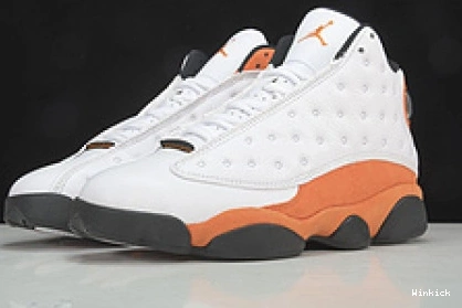 RETRO 13 JORDAN WHITE BLACK AIR STARFISH 414571-108 0822